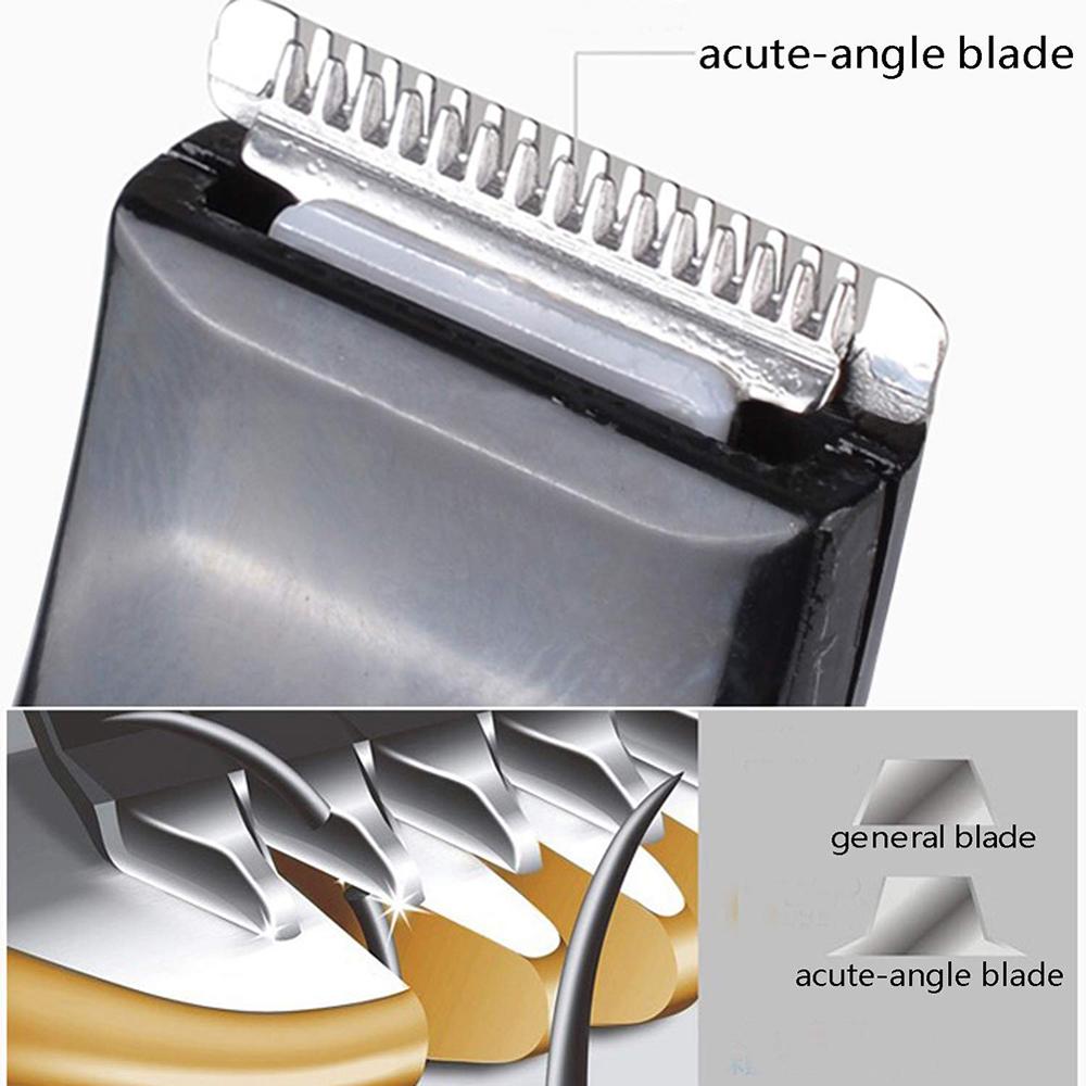 KEMEI KM-5002 Hair Clippers for Pets Dog Hair Shaver Grooming Kit AA Battery Shaver with Guide Comb