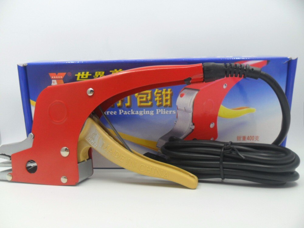 1 pcs Elétrica Strapping Welding equipamento Ferramenta Manual de Cintas PP Máquina de Embalagem Para o Selo Da Caixa/embalagem/embalador