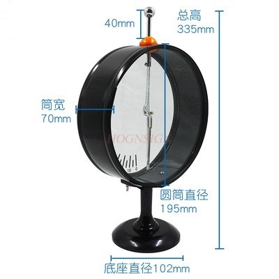 Pointeur électroscope enseignement 1 équipé d&#39;un électromètre pour vérifier électrostatique cylindre Faraday physique expérimental