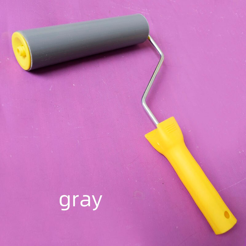 Hard Smooth Plastic Roller Brush Pro for Wall Decorative Tools 4Inch 6Inch 7Inch 8Inch No plush Texture roller Painting tool