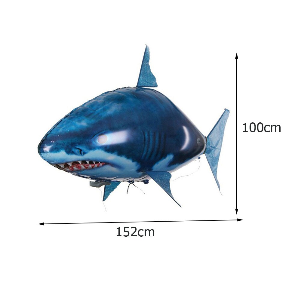 Shark Remote Control Toys Fly Air Balloon Animal Air Swimming Fish RC Toy Infrared RC Clown Fish Toy Party Decoration