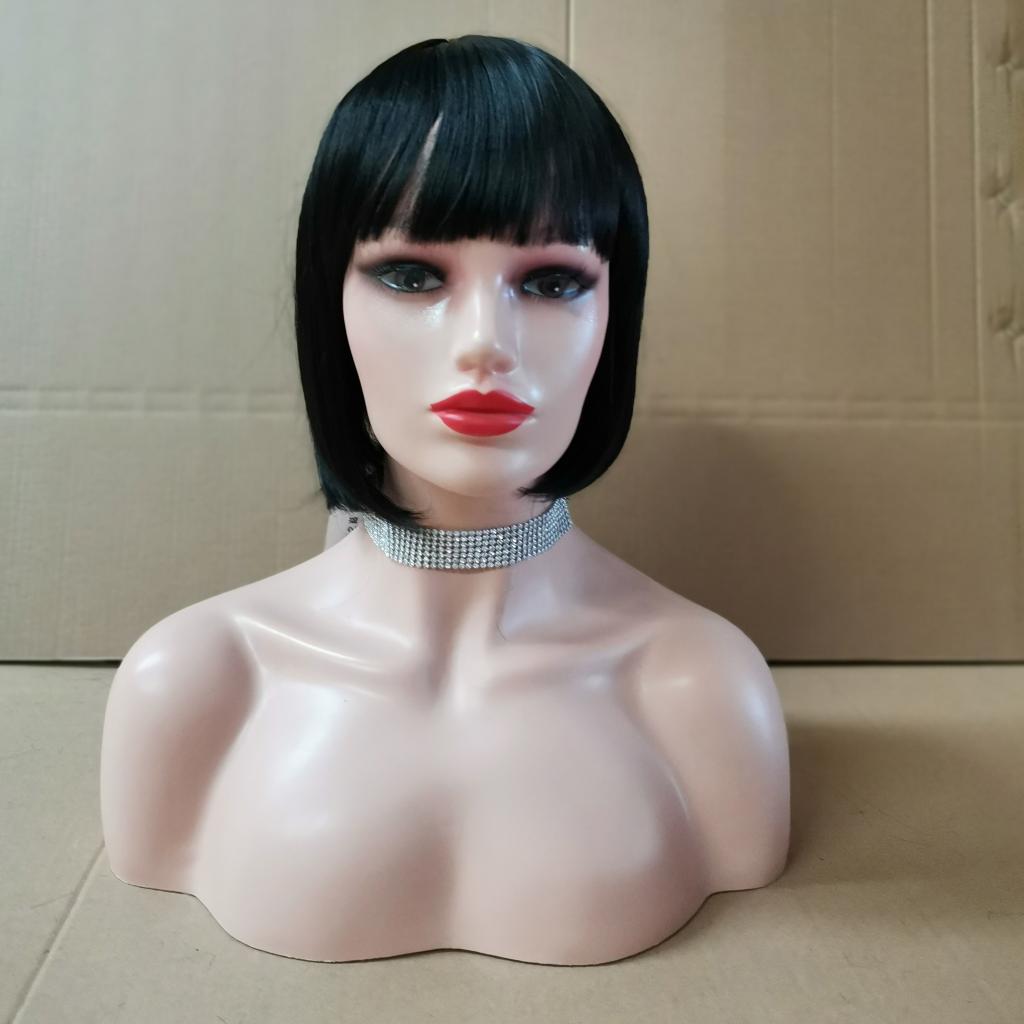 Wig Display Head 20.5inch Head Wig Model Making Mannequin Head Hat Headwear