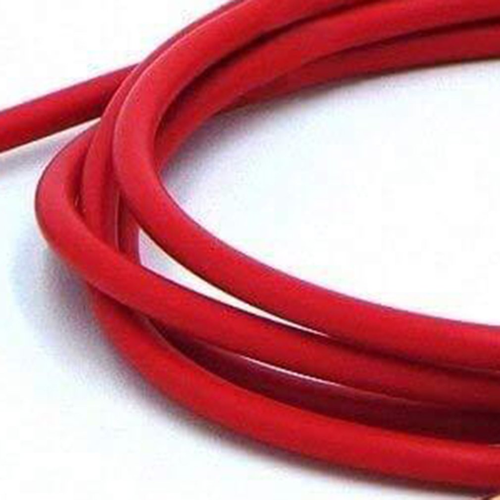 3.5mm Male to 3.5mm Male Aux Cable Cord Car Audio Headphone Jack Red 3FT Cord