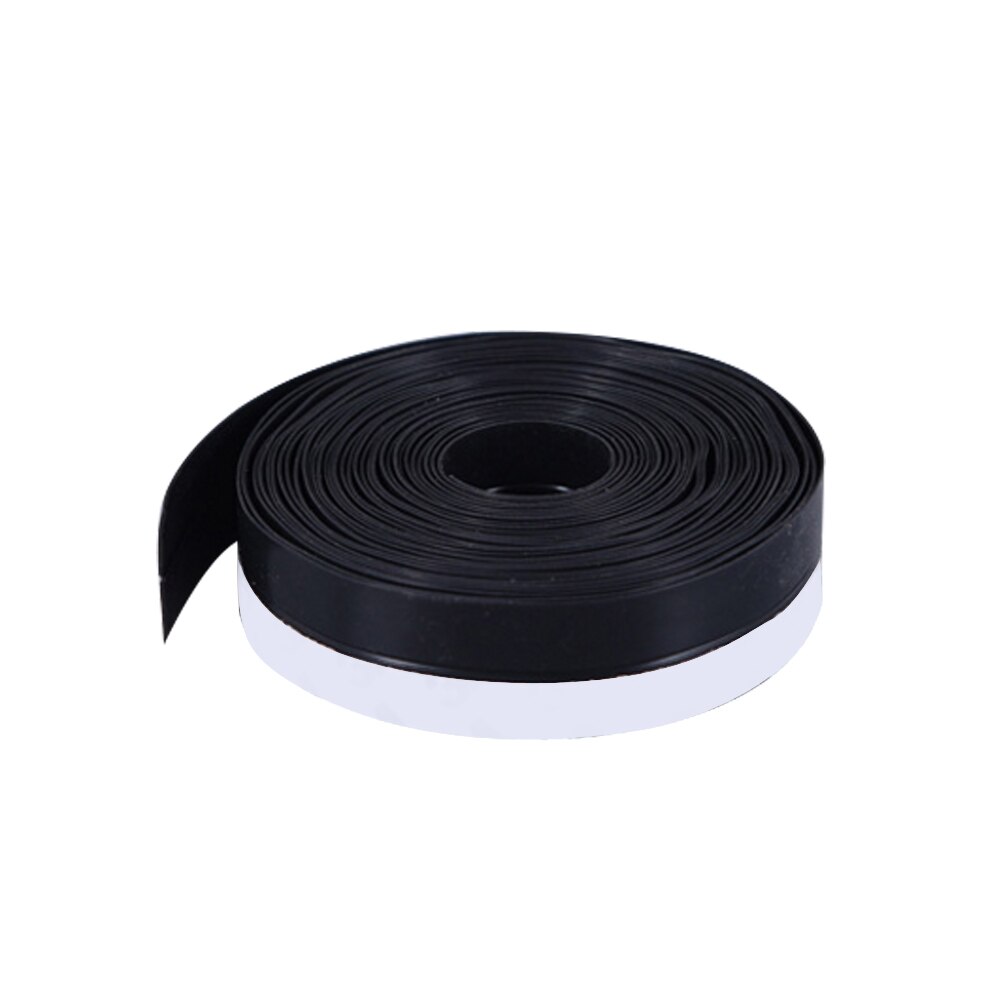 25/35/45mm Door Window Seals Silicone Rubber Sealing Strip Door Bottom Windproof Insect-proof Window Insulation Adhesive Tape: Black / Width 35mm