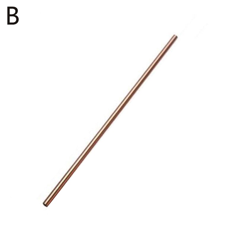 Reusable Metal Drinking Straws 304 Stainless Steel Sturdy Bent Straight Drinks Straw Colourful Party Bar Accessory: 03-B