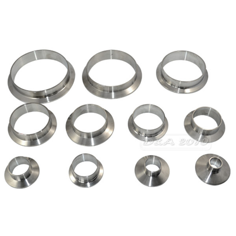 MEGAIRON 1-1/4" 1.25" 32mm OD Sanitary Weld Ferrule Stainless Steel SS316 Tri Clamp Type