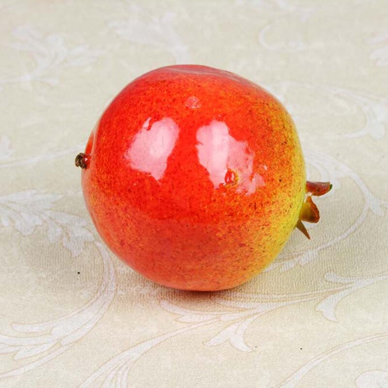 Verscheidenheid Kunstmatige Vruchten Plastic Nep Fruit Keuken Tafel Diy Home Decoratie Apple, Oranje, Perzik, Geel Peer, persimmon: 13