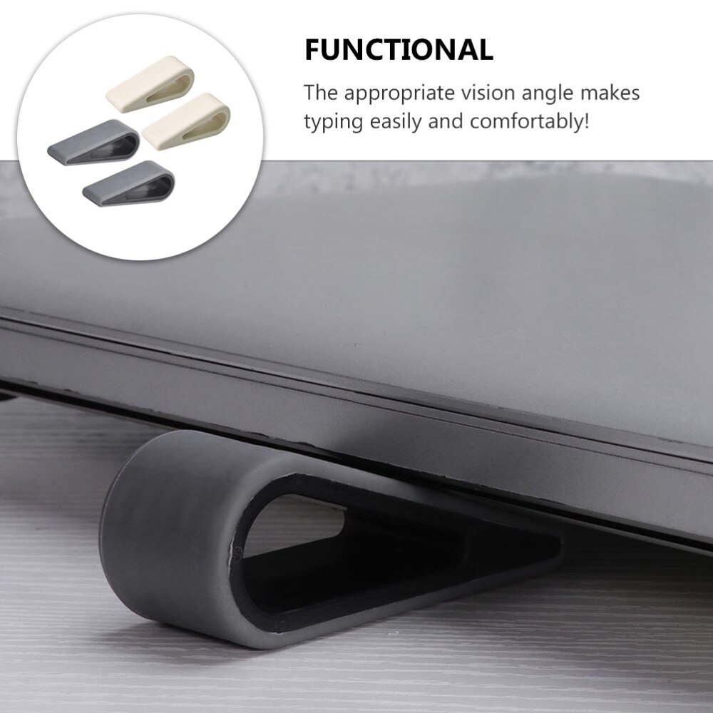 4Pcs Laptop Computer Beugels Desktop Verhooging Ondersteuning Beugel Voor Koeling