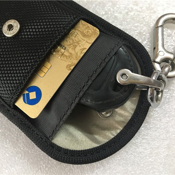 RFID Auto Fernbedienung Abschirmung Schlüssel Brieftasche Oxford Anti Rfid Sperrung Schlüssel Halfter Anti-diebstahl Abschirmung Kreditkarte Abdeckung