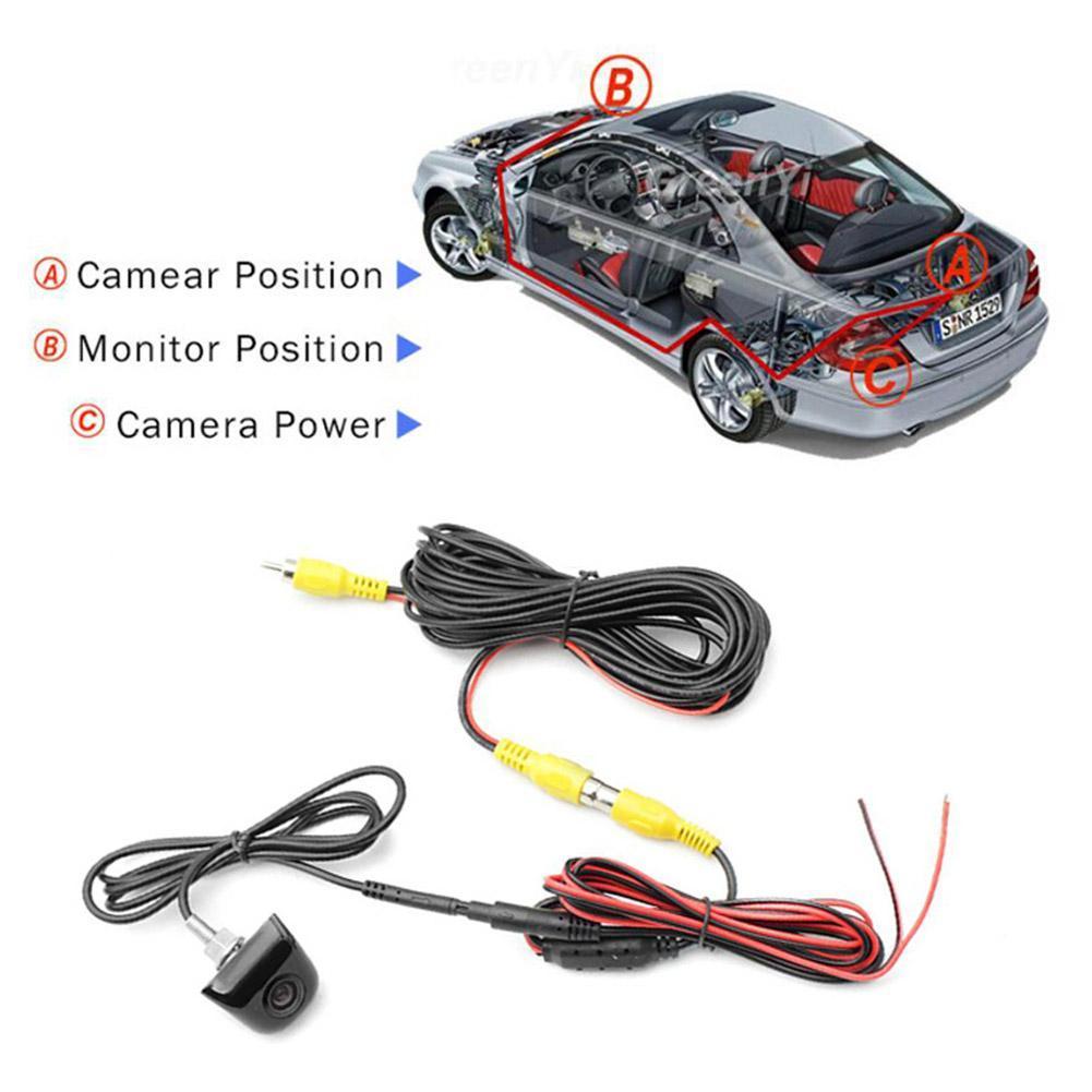 170 Degree Rear View Cameras Starlight Night Vision Fisheye Lens Car Reverse Backup Rear View Camera For Vehicle Monitor A2L0