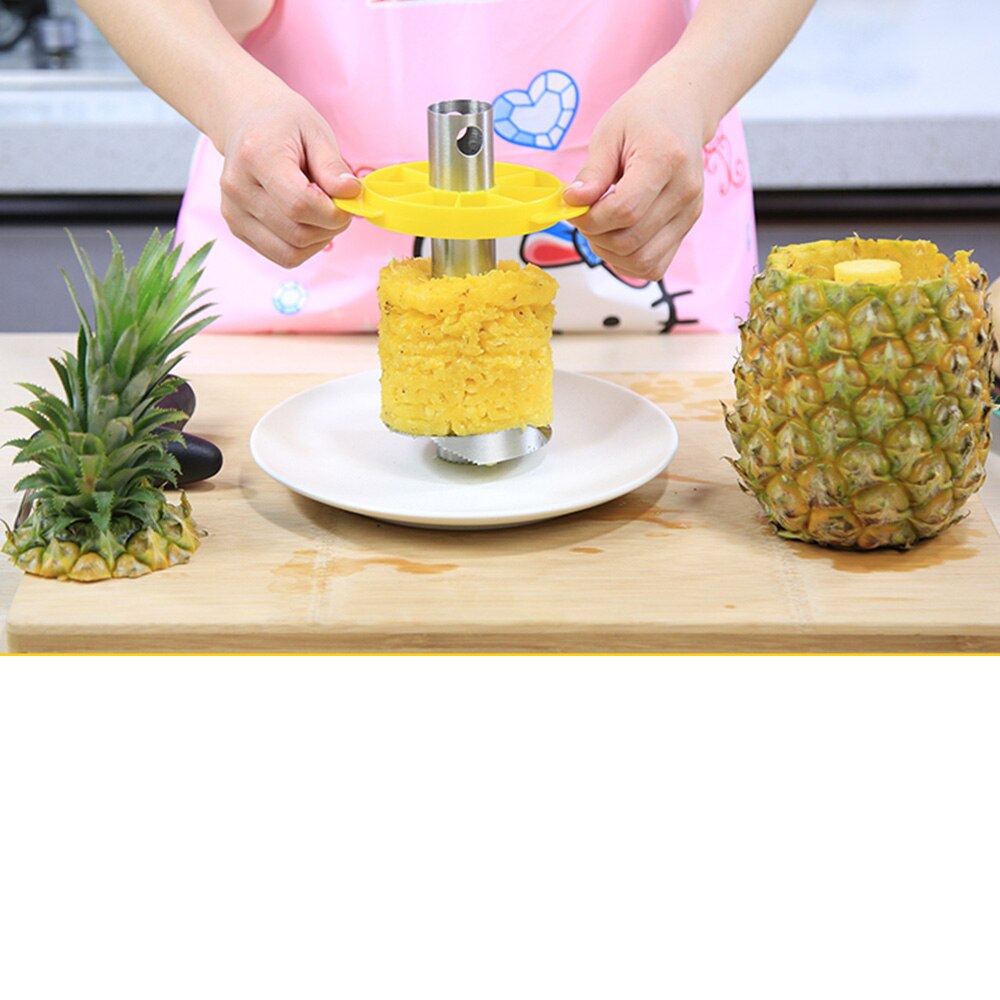 Küche Werkzeuge 304 Edelstahl Ananas Messer Ananas Schäler Artefakt Schäler Splitter Ananas Schäler Küche zubehör