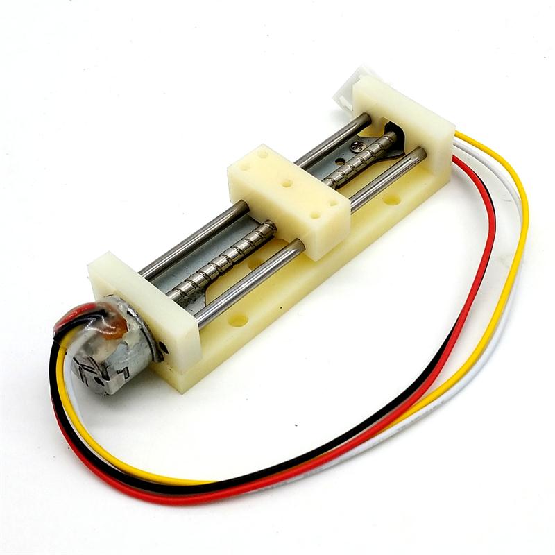 2-Phase 4-Wire Stepper Motor DC 5V 6V Drives Linear Screw With Nut Slider Block