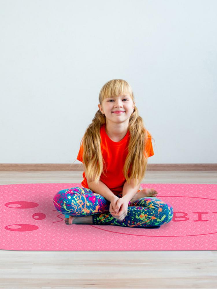 Cute Children Yoga Mat Non-slip TPE Soft Cushion Gymnastics Mats Kids' Dance Mats Non-Slip Mats Kids Rug Activitys Games