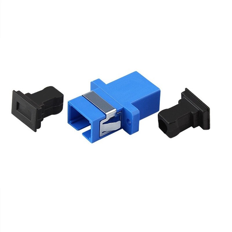 SC UPC Adapter Fiber Optical Flange Coupler Simplex SC Optical Fiber Connector and Coupler Ftth Fiber Optic SC Adapter