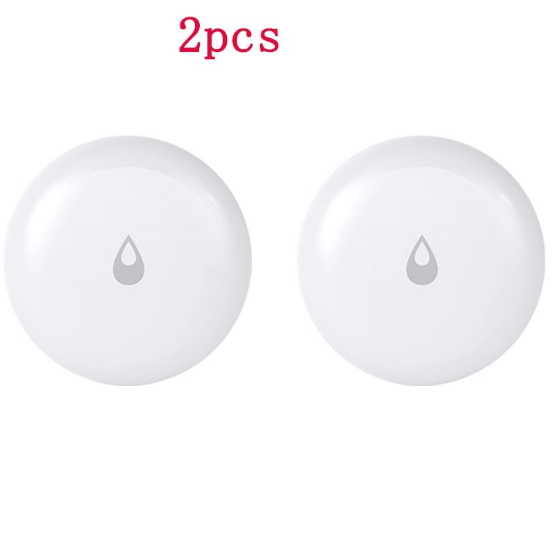 Xiaomi Mijia Smart Multi-mode Gateway 3 Zigbee Wifi Bluetooth Mesh Hub Smart Home Hub Werken Met Mi thuis App Apple Homekit: 2pcs aqara water