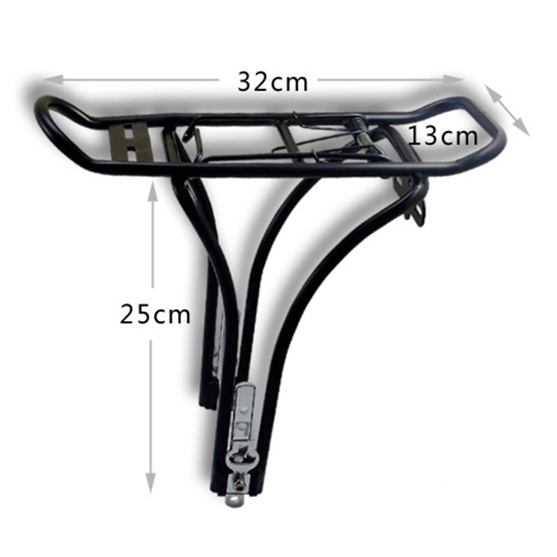 Estante trasero para bicicleta de 20 pulgadas, para Dahon OYAMA, estante gigante de aleación trasera de aluminio, estante trasero plegable para bicicleta