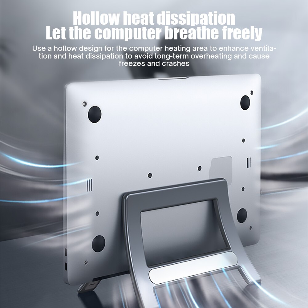 Soporte de plástico para ordenador portátil, accesorio para Macbook Air Pro, Tablet, Notebook, Macbook Pro