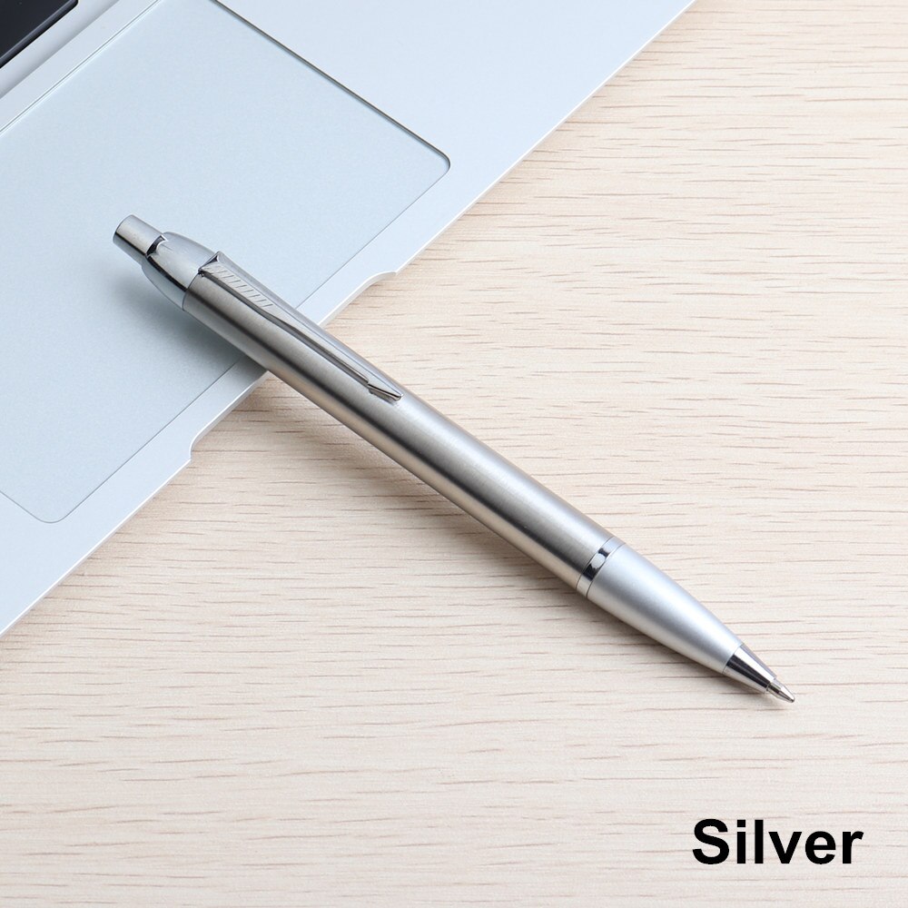 1/15/Stck Kugelschreiber Presse Stil Kommerziellen Metall Kugelschreiber Für Schule Büro Ader Automatische Kugelschreiber Tinte schwarz Blau: Burgunderrot / Blau