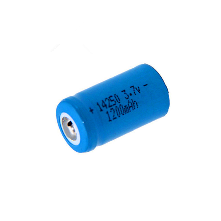 2 Stks/partij 3.7V 14250 Oplaadbare Lithiumbatterij Ls14250 Er 14250H 1/2-R6 1/2 Aa 1200Mah Oplaadbare Er14250 Lithiumbatterij