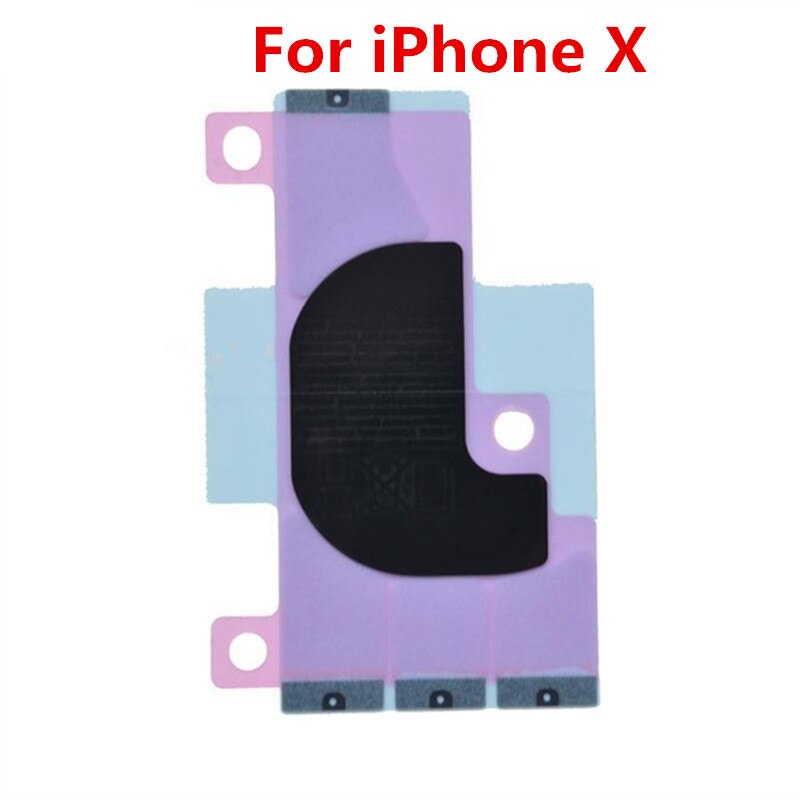 100 Stks/partij Batterij Sticker Voor Iphone 5 5S 5C 6 6P 6S 6SP 7 7P 8 Plus X Xs Xr Xs Max Lijm Lijm Tape Anti-Statische