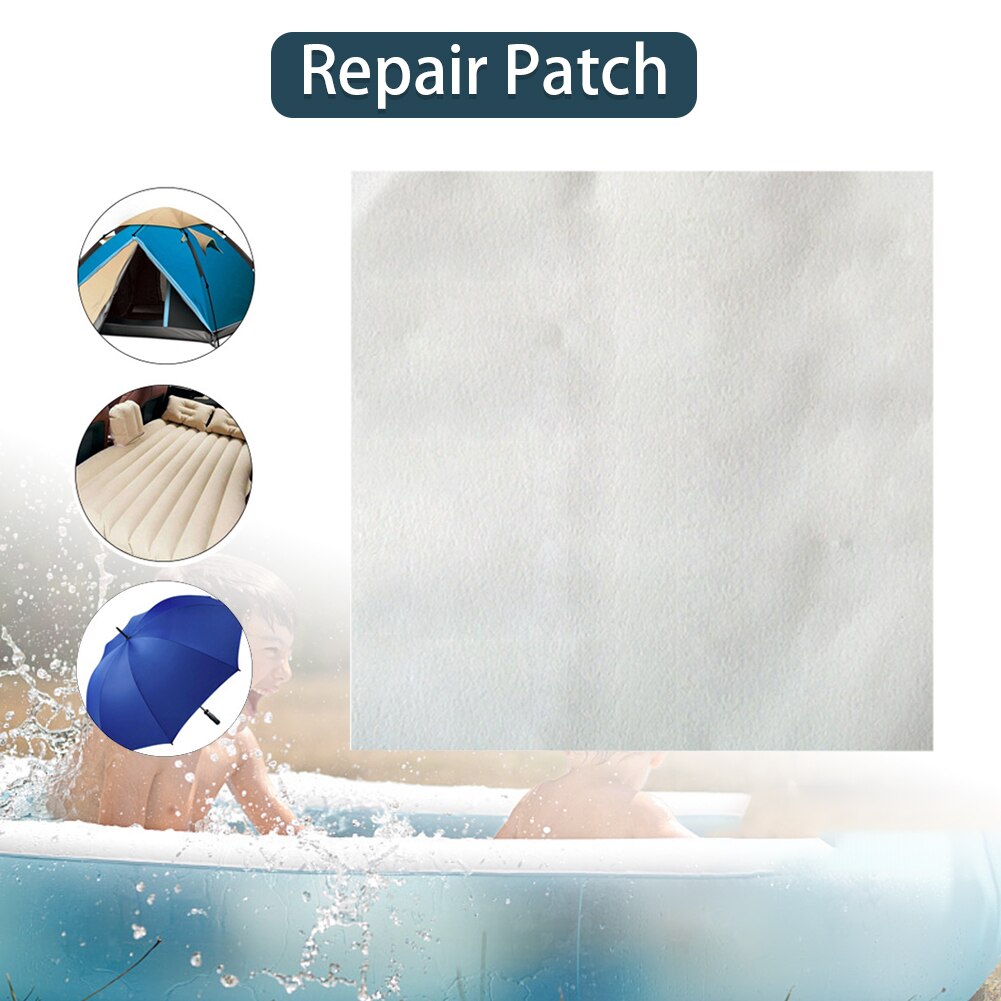 Air Bed Accessories Swimming Pool Repair Patch Inflatable Boats Self Adhesive Float Leaking Hole Canoe Waterproof Pet Easy Apply