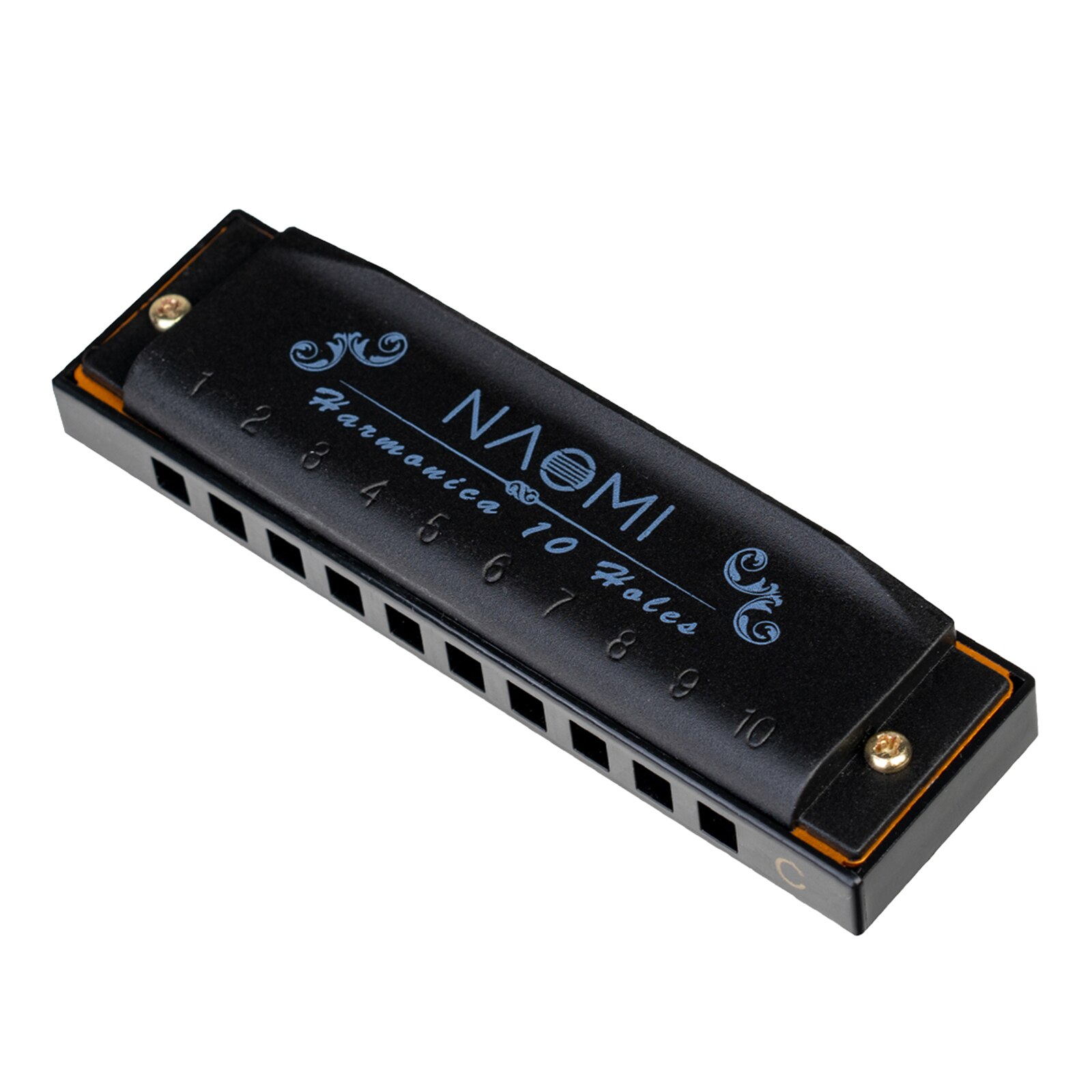 10-Hole Diatonic Blues Harmonica Key of C D G Durable Sturdy