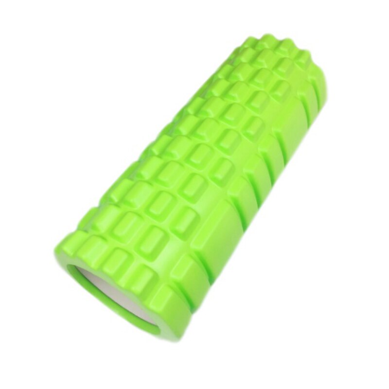 Hollow Yoga Column Foam Roller Yoga Block Pilates Fitness Foam Roller Gym Massage Exercise Muscle Relaxation Training Equipment: 33cm green