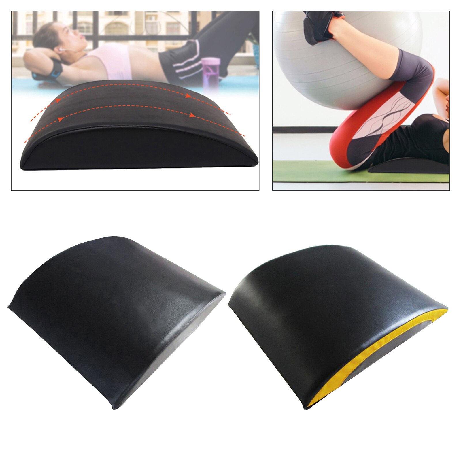 Ab Mat Draagbare Sit-Up Board Pad Abdominale Oefening Mat Taille Abdominale Trainer Mat Core Fitness Workout Oefening Kussen