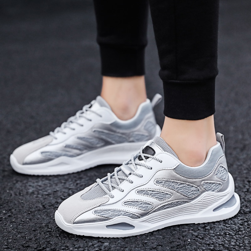 Klassieke heren sneakers, lichtgewicht ademende casual schoenen voor heren, lente/herfst heren sneaker merk sapato masculino damesschoenen