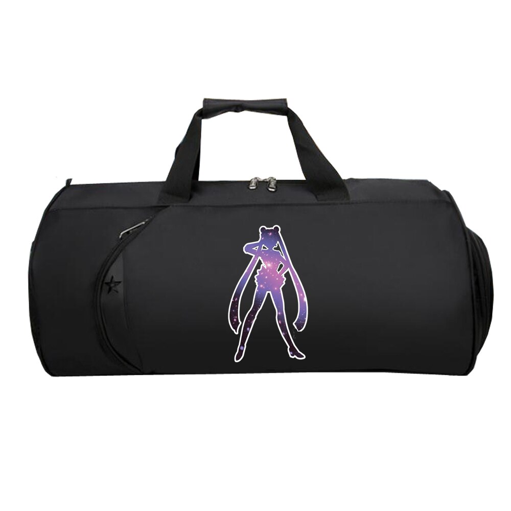 Bolso de viaje para hombre, Maleta de equipaje, bolso grande de hombro multifunción grande para aficionados al anime Sailor Moon de dibujos animados: 15