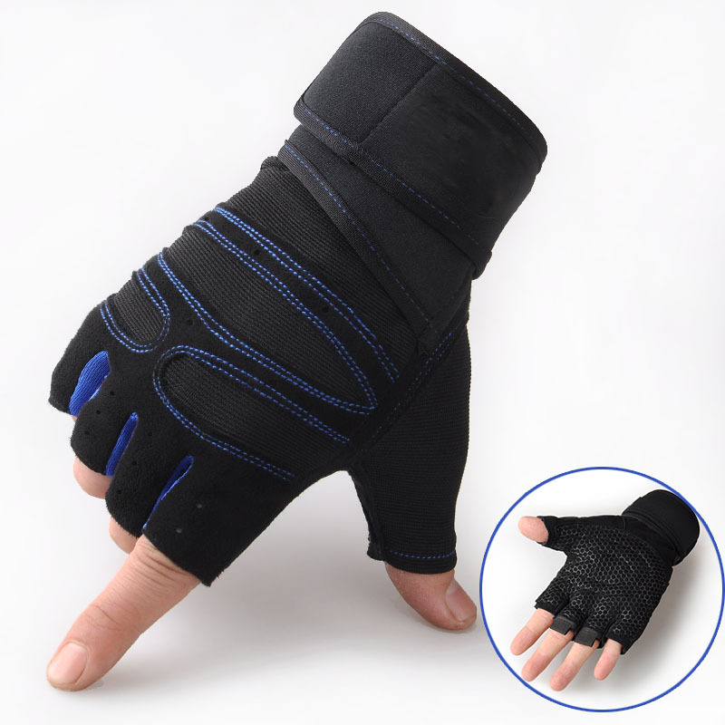 Gants d'haltérophilie hommes femmes quatre saisons gymnastique bracelet gants de Fitness équipement d'haltères sport cyclisme gants antidérapants: jaune clair / XL