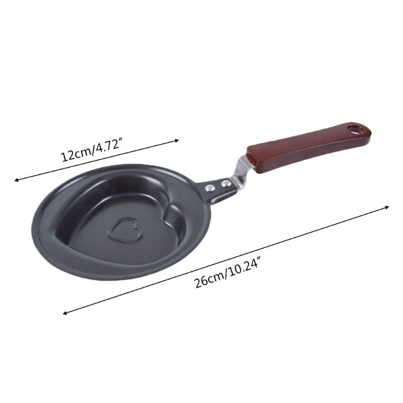 Leuke Cartoon Ei Frituren Pot Mini Non-stick Koekenpan Pannenkoek Omelet Maker Mold Thuis Ontbijt Koken Tool