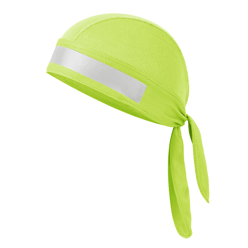 Quick Dry Pure Fietsen Cap Hoofd Sjaal Zomer Mannen Reflecterende Running Riding Bandana Hoofddoek Ciclismo Piraat Hoed Kap Hoofdband