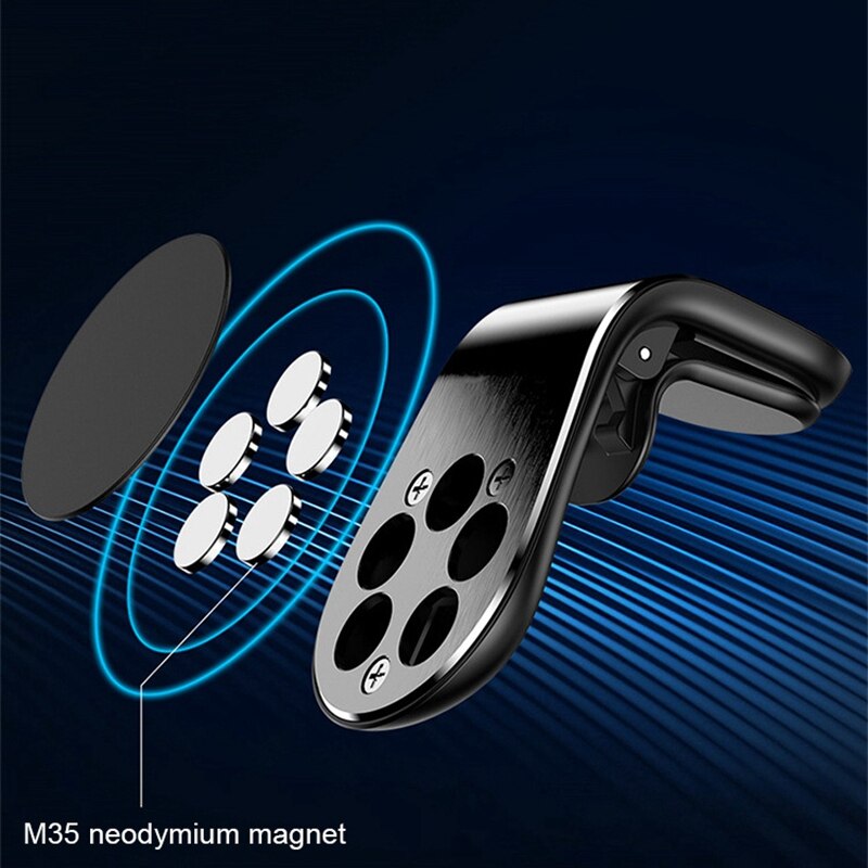 Soporte magnético para teléfono móvil de coche, soporte magnético potente para salida de aire para coche, accesorios para teléfono, soporte para teléfono