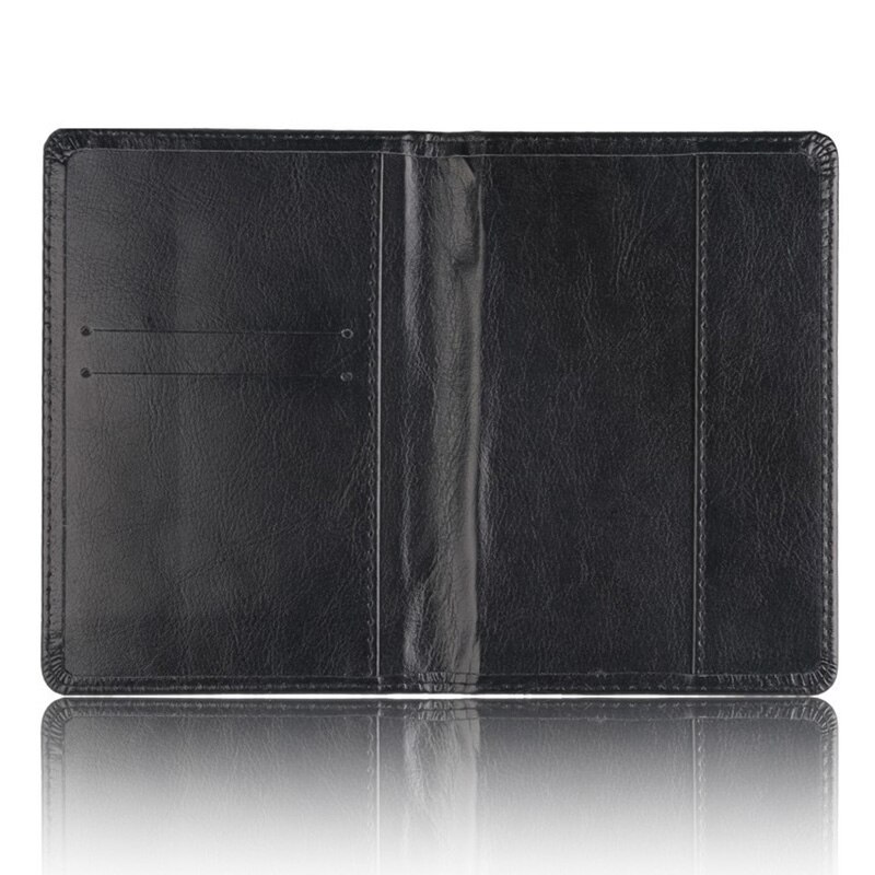 Aminyee Travel Accessories Passport Holder Cover Vintage PU Leather Men RFID Business Credit Card Wallet Storage Case Organizer