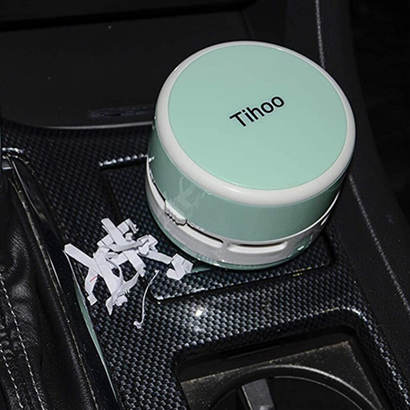 Tihoo Keyboard Vacuum Cleaner Office Gadgets Computer Desktop Table Dust er for Eraser Shaving Table Cleaner