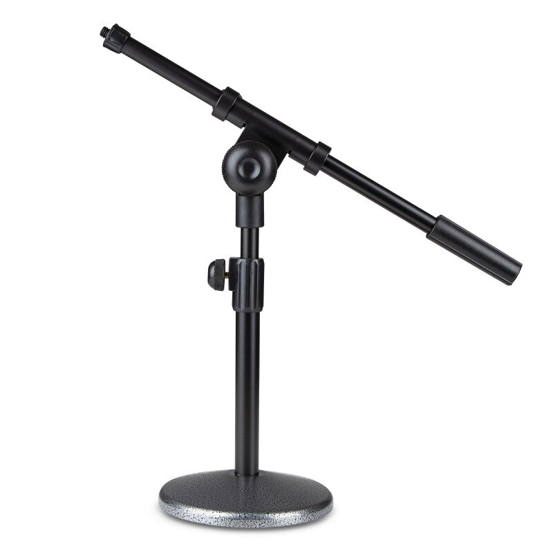 Desktop Metal Microphone Stand Boom Arm Suspension Scissor Microphone Holder Boom Arm 5/8-inch Threaded Mount for Blue Yeti mic
