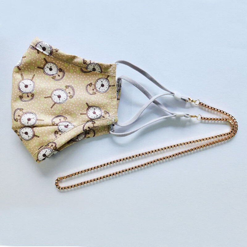 Reading Glasses Face mask Chain For Women metal Imitation pearls Non-slip Sunglasses Cords Casual Eyeglass Chain For Men
