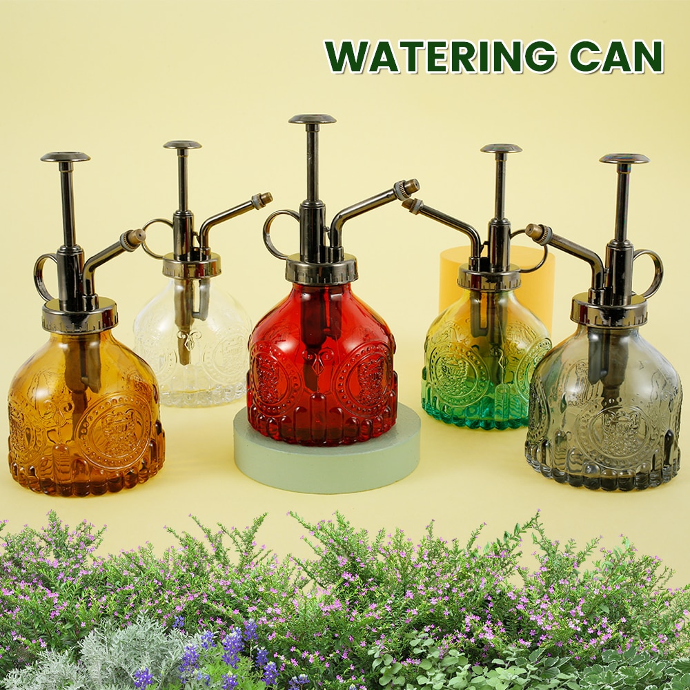 200Ml Retro Planten Gieter Glas Plant Mister Vintage Spuitfles Bloem Spuit Spritzer Tuinieren Home Spray Sprinklers