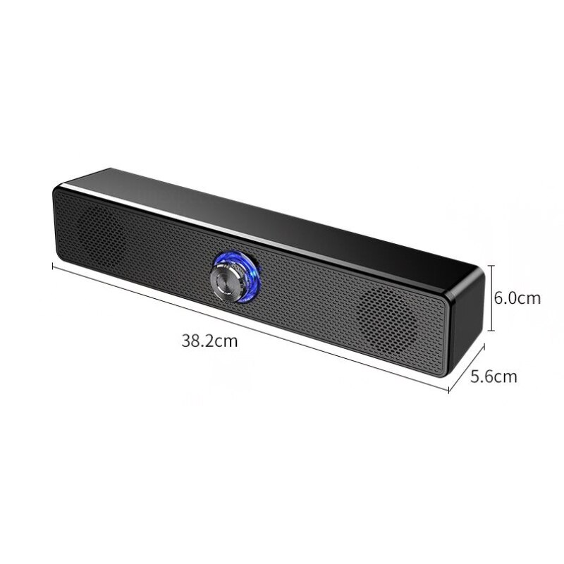 USB Wired Bluetooth5.0 Speaker LED TV Sound Bar AUX Home Theater Surround SoundBar Bass Stereo Speakers For TV PC Computer