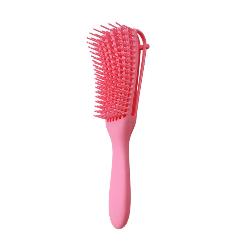 YBLNTEK-cepillo para el pelo para desenredar, peine para pelo húmedo para masaje, cepillo para el pelo desenredado de 2a a 4c, rizado, Coily, húmedo, seco, aceite, cabello grueso: Pink