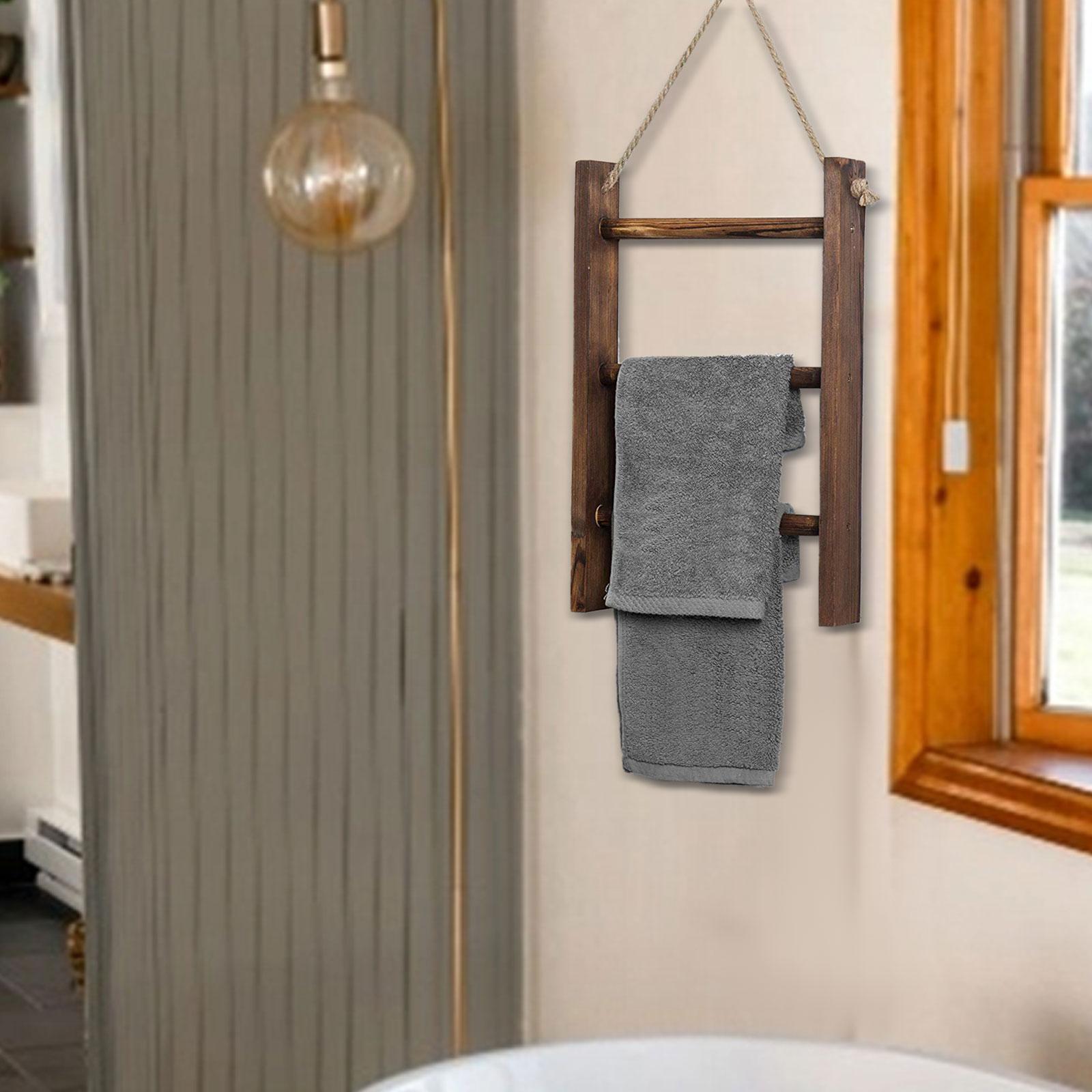 Wood Towel Racks 3 Tiers Towel Rack Tea Towel Stan... – Vicedeal