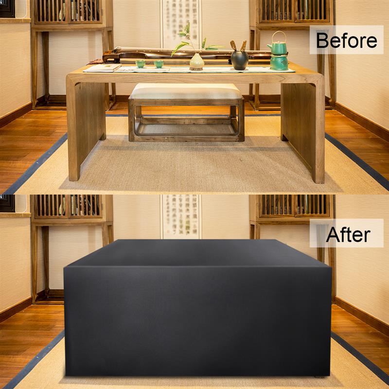 Housse anti-poussière pour meubles de jardin | Housse pour Table en rotin Cube canapé canapé, housse de protection imperméable pluie jardin Patio, bbqprotecteur