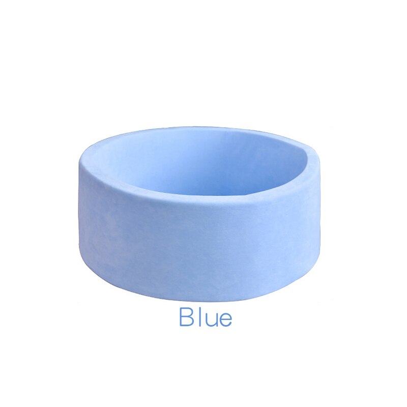 Baby Round Soft Ocean Ball Pool Pit Baby Indoor Playground Children's Playpen Baby Fence Kids Safety Barrier Birthday M110: Blue