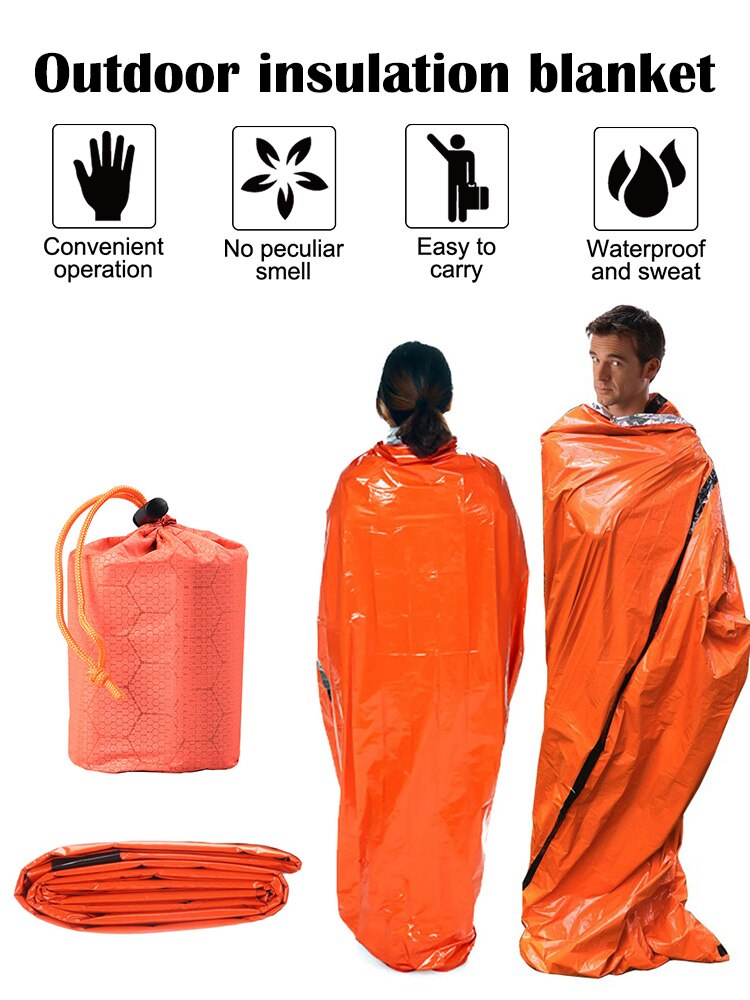 Leben Ich bin freien Bivy Notfall Schlafsack Wiede...  Grandado