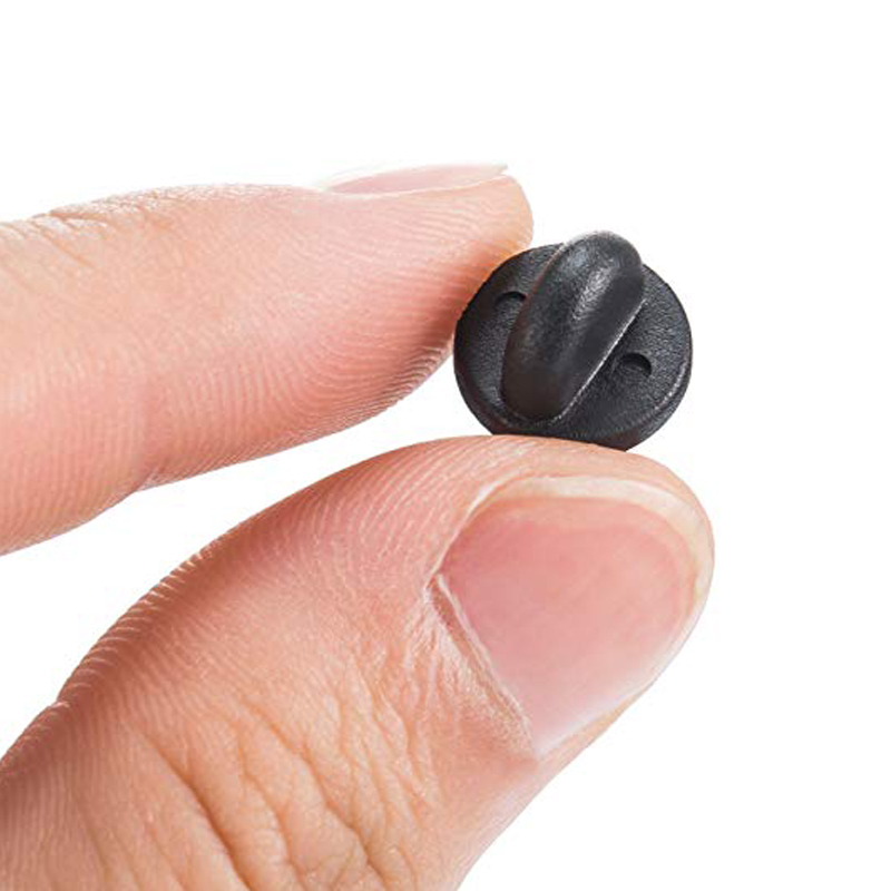 PVC Rubber Pin Backs PVC Rubber Pin Keepers Zwarte Pin Terug Vervanging voor Craft Maken pin Broche base Sieraden Accessoires