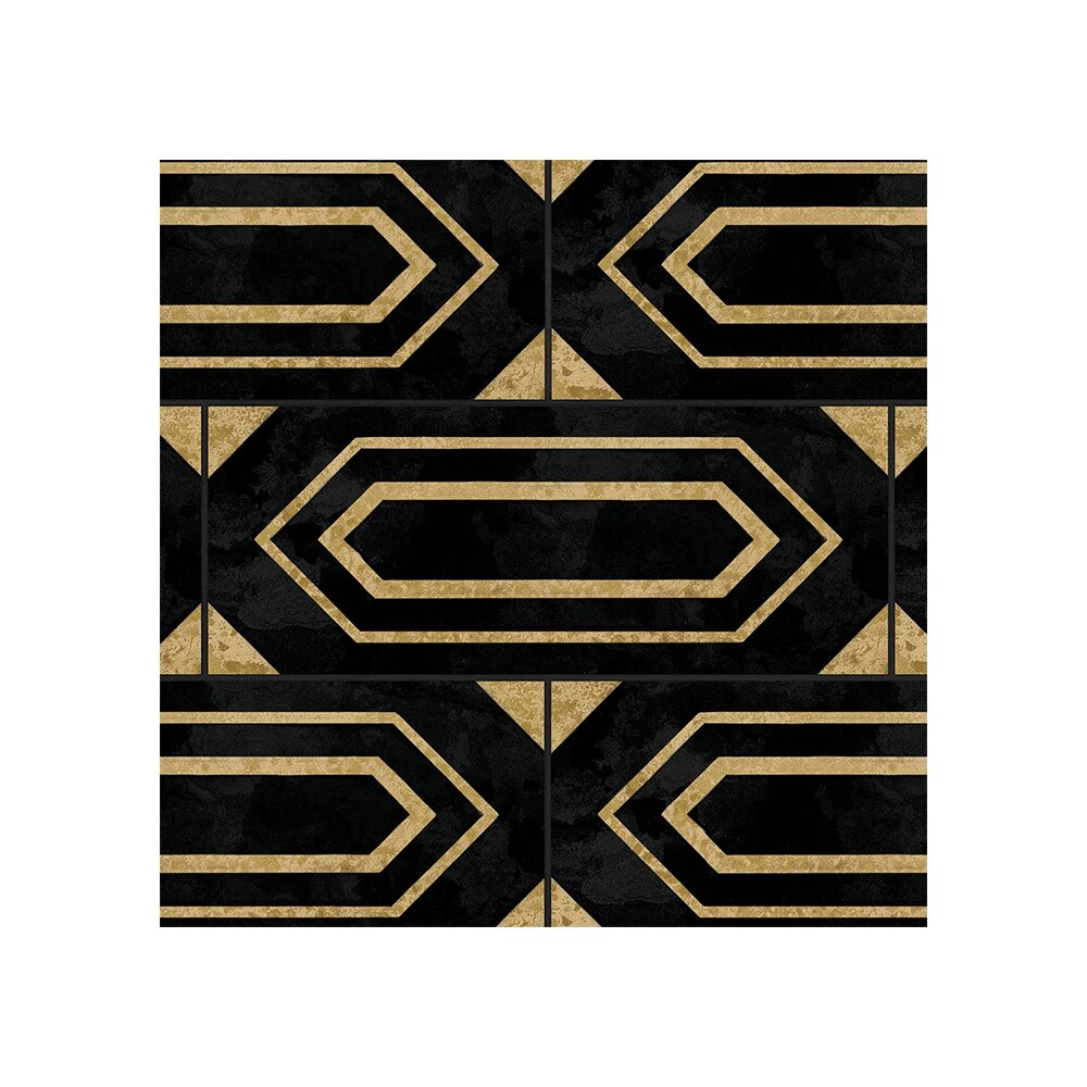 Art Decor Floor Tile Sticker Panel Peel and Stick Decal, Vinyl Floor Tile Sticker Kitchen Backsplash Carreaux de Ciment 30x30cm: FS2060-2 / 30cmx30cmx10pcs