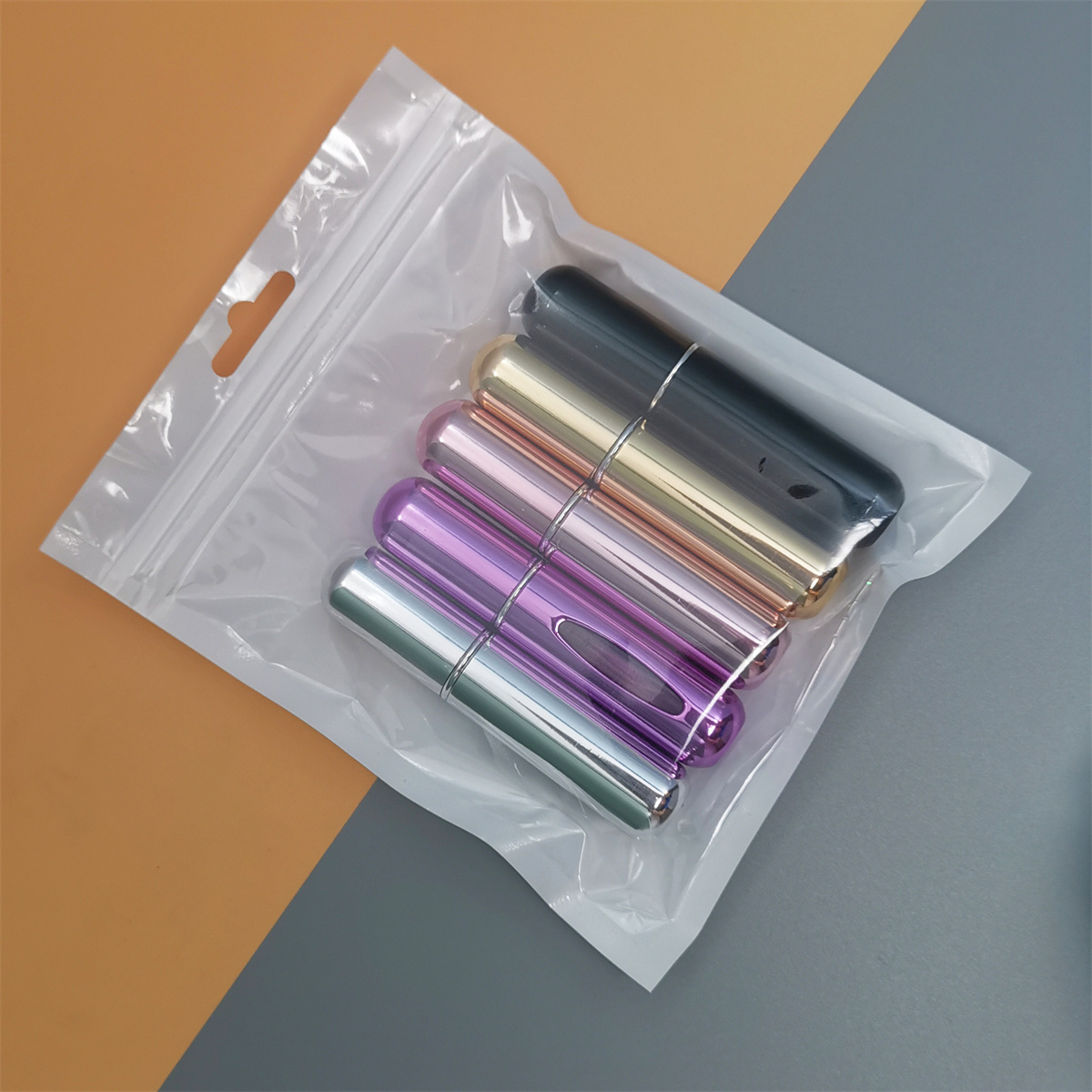 1/6 Teile/satz Reise Parfüm Nachfüllen Flasche Tragbare Mini Zerstäuber Nachfüllbare Spray Wiederaufladbare Tasche Dispenser Köln Sprayer: WHITE