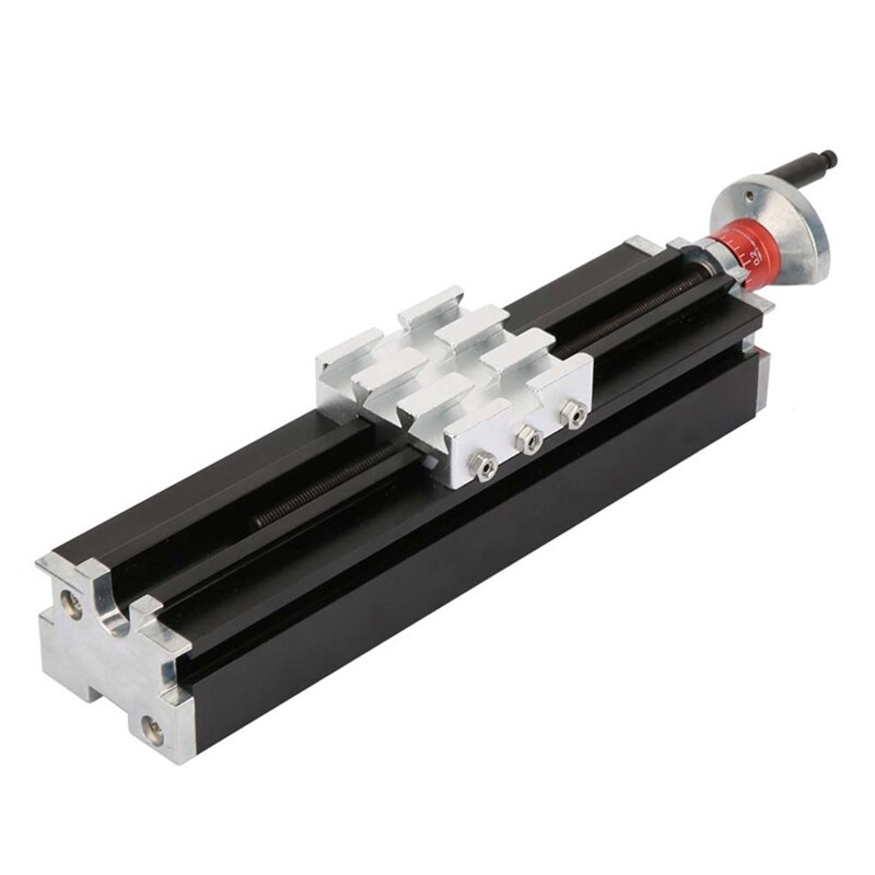 200mm Metal Cross Slide Longitudinal Slide Block Z010M for Lathe Feeding Relieving Axes X/Y/Z Woodworking: Default Title