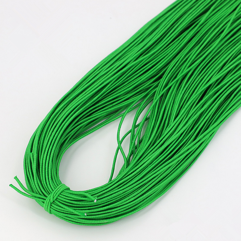 1.2mm gumką elastyczna nić DIY wykonane ręcznie wyszywane koralikami elastyczna nić na wyrób biżuterii bransoletka i naszyjnik: 12mm / green
